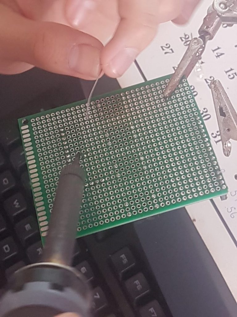 Final assembly, first view