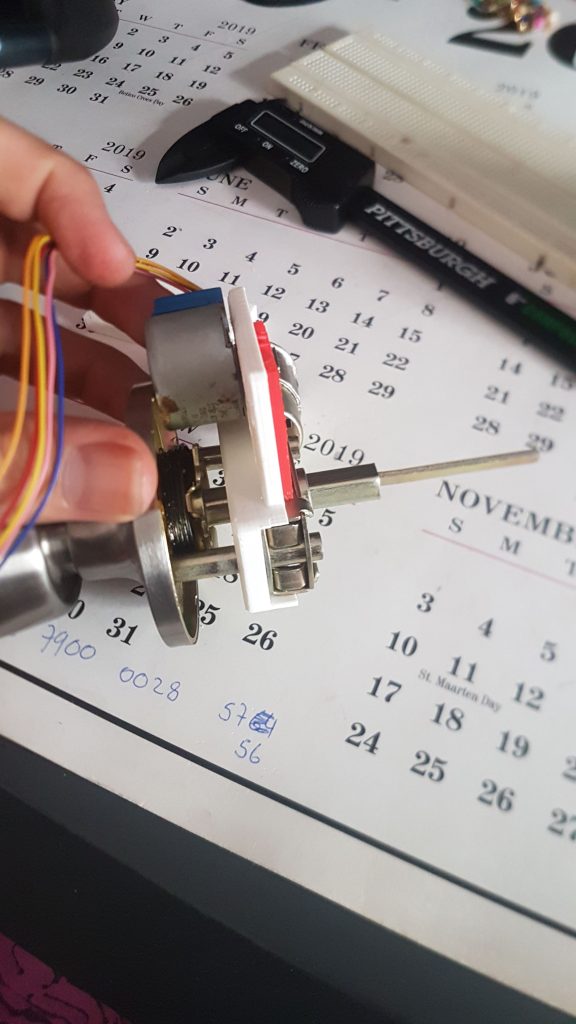 Door lock development, fifth stage